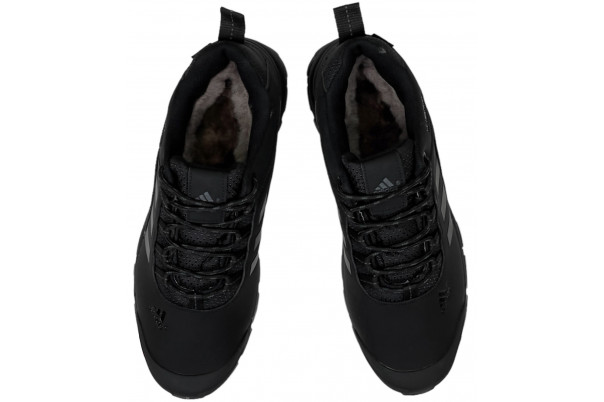 Кроссовки Adidas Terrex Climaproof All Black short с мехом
