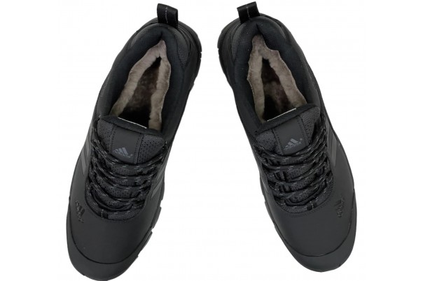 Кроссовки Adidas Terrex Climaproof Black short с мехом