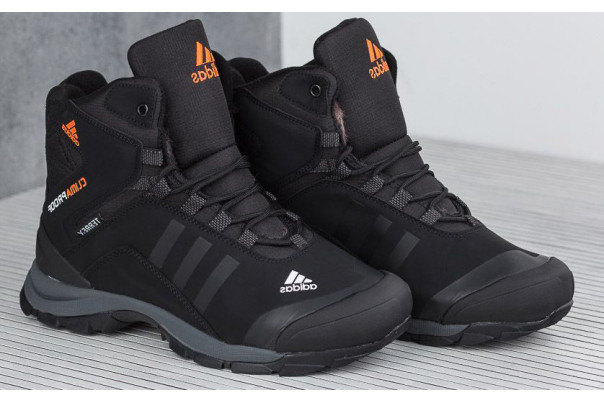 Ботинки Adidas Terrex Winter Зимние Черно-серые