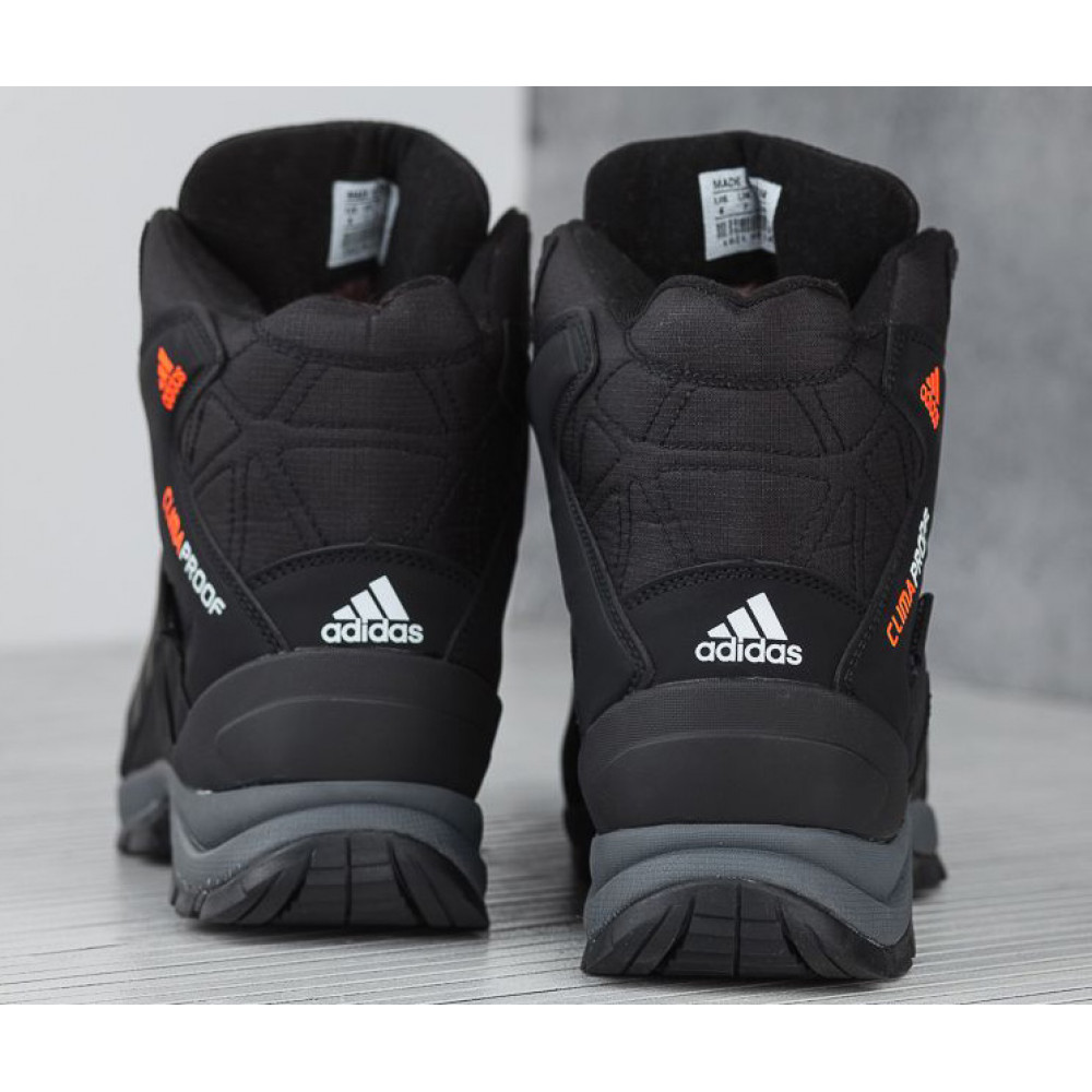 Ботинки Adidas Terrex Winter Зимние Черно-серые