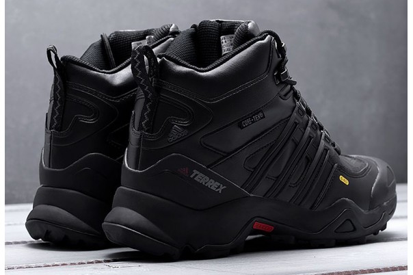 Ботинки Adidas Terrex Черные Winter Зимние с мехом