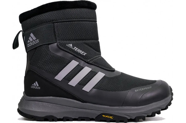 Сапоги Adidas Terrex Black с мехом