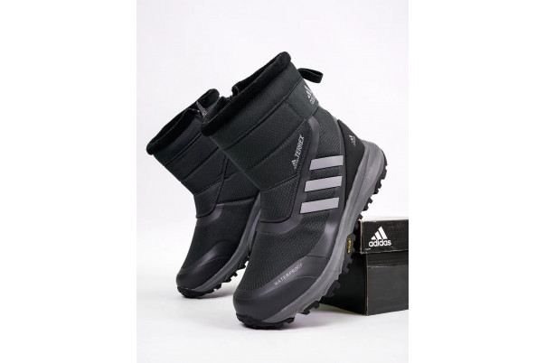 Сапоги Adidas Terrex Black с мехом