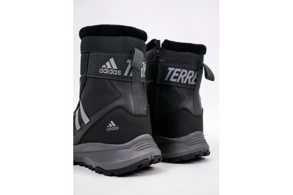 Сапоги Adidas Terrex Black с мехом