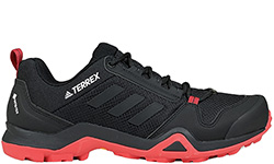 Кроссовки Adidas Terrex AX3 Continental Черные с красным