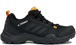 Кроссовки Adidas Terrex AX3 Gore Tex Черные с оранжевым