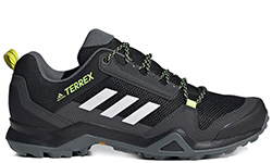 Кроссовки Adidas Terrex AX3 Черные с зеленым